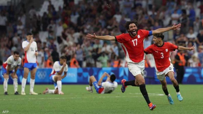 مصر والمغرب إلى نصف نهائي دورة الألعاب الأولمبية في باريس 2024