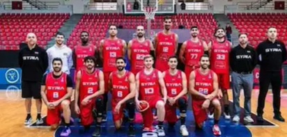 خسارة منتخب سوريا لكرة السلة أمام البحرين