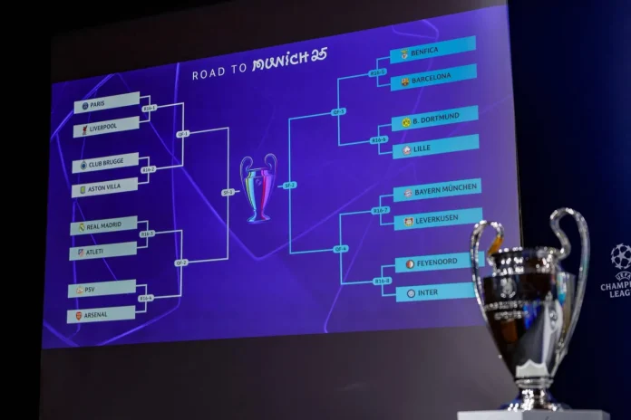 قرعة دور ال16 في دوري أبطال أوروبا